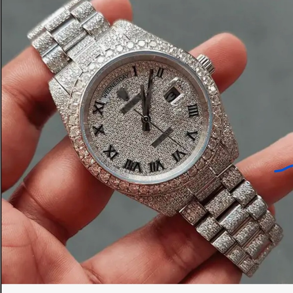 Luxury Silver Watch doing reselling
